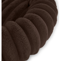 Pelíšek pro psy a kočky ROYAL LOUNGE 90 cm - hnědý