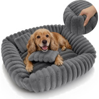 Pelíšek pro psy TOLA 70x80 cm - šedý