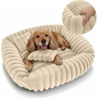 Pelíšek pro psy TOLA 70x80 cm - béžový