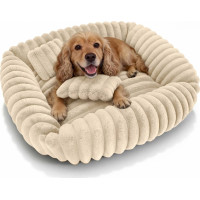 Pelíšek pro psy TOLA 70x80 cm - béžový
