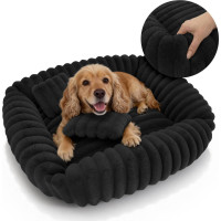 Pelíšek pro psy TOLA 70x80 cm - černý