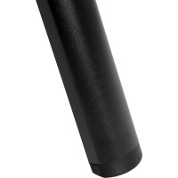 Skládací kovové schůdky EASYSTEP černé - 2stupňové