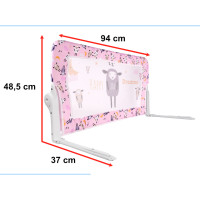 Bezpečnostní zábrana k posteli - 90 cm - Ovečka