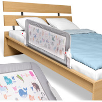 Bezpečnostní zábrana k posteli - 90 cm - Zvířátka