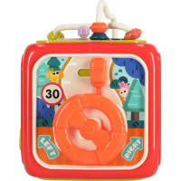 Manipulační smyslová Montessori kostka 6v1