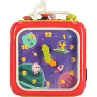 Manipulační smyslová Montessori kostka 6v1