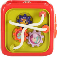 Manipulační smyslová Montessori kostka 6v1