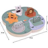 small foot 3D puzzle se zvuky zvířat Safari