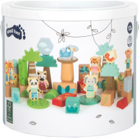 small foot Stavebnice Přátelé z džungle