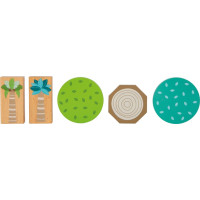 small foot Stavebnice Přátelé z džungle