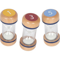 small foot Sada dřevěných přesýpacích hodin