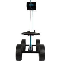 small foot Bagr s kolečky modrý