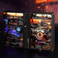 RoboTime 3D mechanická skládačka kuličkové dráhy Hip-hopová ulice