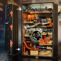 RoboTime 3D mechanická skládačka kuličkové dráhy Hip-hopová ulice