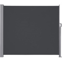 Boční markýza LUARO rolovací - 160 x 300 cm - tmavě šedá