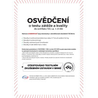 Dětská pěnová matrace CLASSIC STAR - 178x90x16 cm + potah Aloe vera