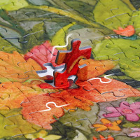 RoboTime Puzzle Kočičí zahrádka 1000 dílků