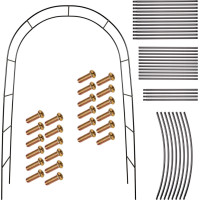 Zahradní kovová pergola LUARO 240 x 140 cm - oblouk