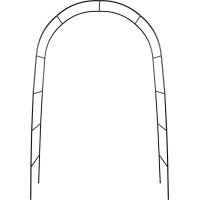 Zahradní kovová pergola LUARO 240 x 140 cm - oblouk