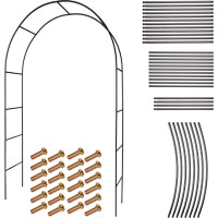 Zahradní kovová pergola LUARO 240 x 140 cm - oblouk