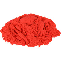 Kinetický písek 1 kg v sáčku - červený