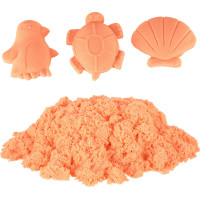 Kinetický písek 1 kg v sáčku - oranžový