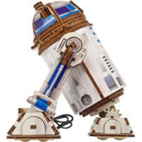 Ugears 3D dřevěná mechanická skládačka Star Wars R2-D2