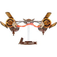 Ugears 3D dřevěná mechanická skládačka Star Wars Závodní kluzák Anakin Skywalker