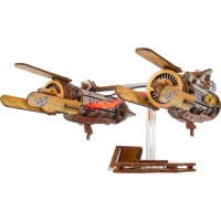 Ugears 3D dřevěná mechanická skládačka Star Wars Závodní kluzák Anakin Skywalker