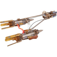 Ugears 3D dřevěná mechanická skládačka Star Wars Závodní kluzák Anakin Skywalker