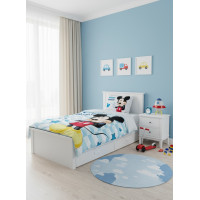 Dětské bavlněné povlečení do postýlky 135x100 cm - Mickey Mouse - Oh boy!!