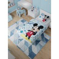 Dětské bavlněné povlečení do postýlky 135x100 cm - Mickey Mouse - Oh boy!!