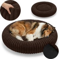 Pelíšek pro psy a kočky ROYAL LOUNGE 90 cm - hnědý