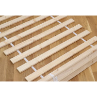 Dětská postel s psacím stolem a úložnými prostory AMIRA - 200x90 cm - bílá/hnědá/dub artisan