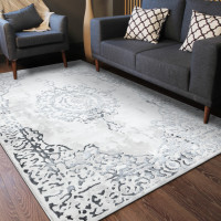 Kusový koberec Allure 1961 white/grey