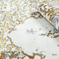 Kusový koberec Allure 1961 gold/white