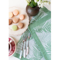 Žakárová kuchyňská utěrka CARINO 009 - 40x60 cm - zelená