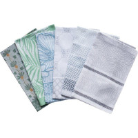 Žakárová kuchyňská utěrka CARINO 009 - 40x60 cm - zelená