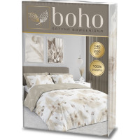 Ložní povlečení BOHO Orchideje - 160x200 cm - bavlněný satén