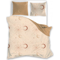 Ložní povlečení BOHO Hvězdy - 220x200 cm - bavlněný satén