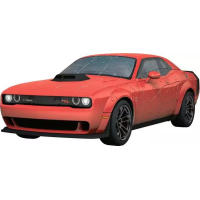 RAVENSBURGER 3D puzzle Iconics: Dodge Challenger R,T Scat Pack Widebody 108 dílků