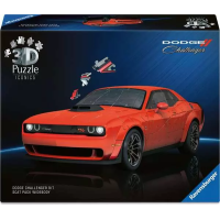 RAVENSBURGER 3D puzzle Iconics: Dodge Challenger R,T Scat Pack Widebody 108 dílků