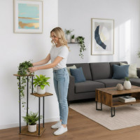 Stojan na květiny TOMAS rustic