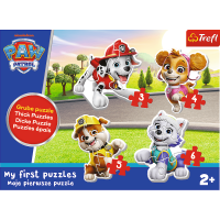 TREFL Baby puzzle Tlapková patrola 4v1 (3,4,5,6 dílků)