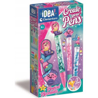 CLEMENTONI IDEA Kreativní sada pro výrobu per Mořské víly