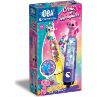 CLEMENTONI IDEA Kreativní sada pro výrobu zvýrazňovačů Trendy Animals