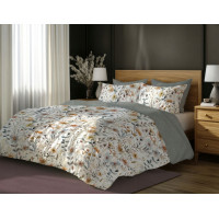 Ložní povlečení BOHO Květy - 140x200 cm - bavlněný satén