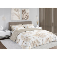 Ložní povlečení BOHO Orchideje - 160x200 cm - bavlněný satén