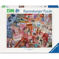 RAVENSBURGER Puzzle Dobrodružství v Tokiu 1500 dílků