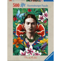 RAVENSBURGER Puzzle Frida Kahlo: Kvetoucí fantazie 500 dílků